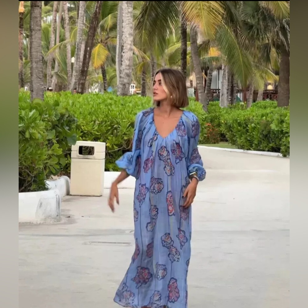 Zara Ramie Dress